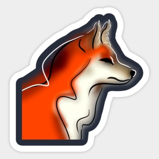 fox Sticker